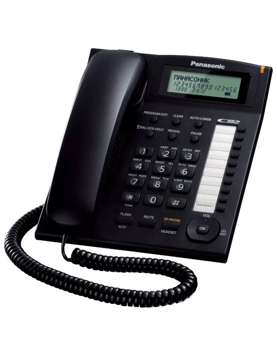 Telephone PANASONIC KX-TS2388, чёрный