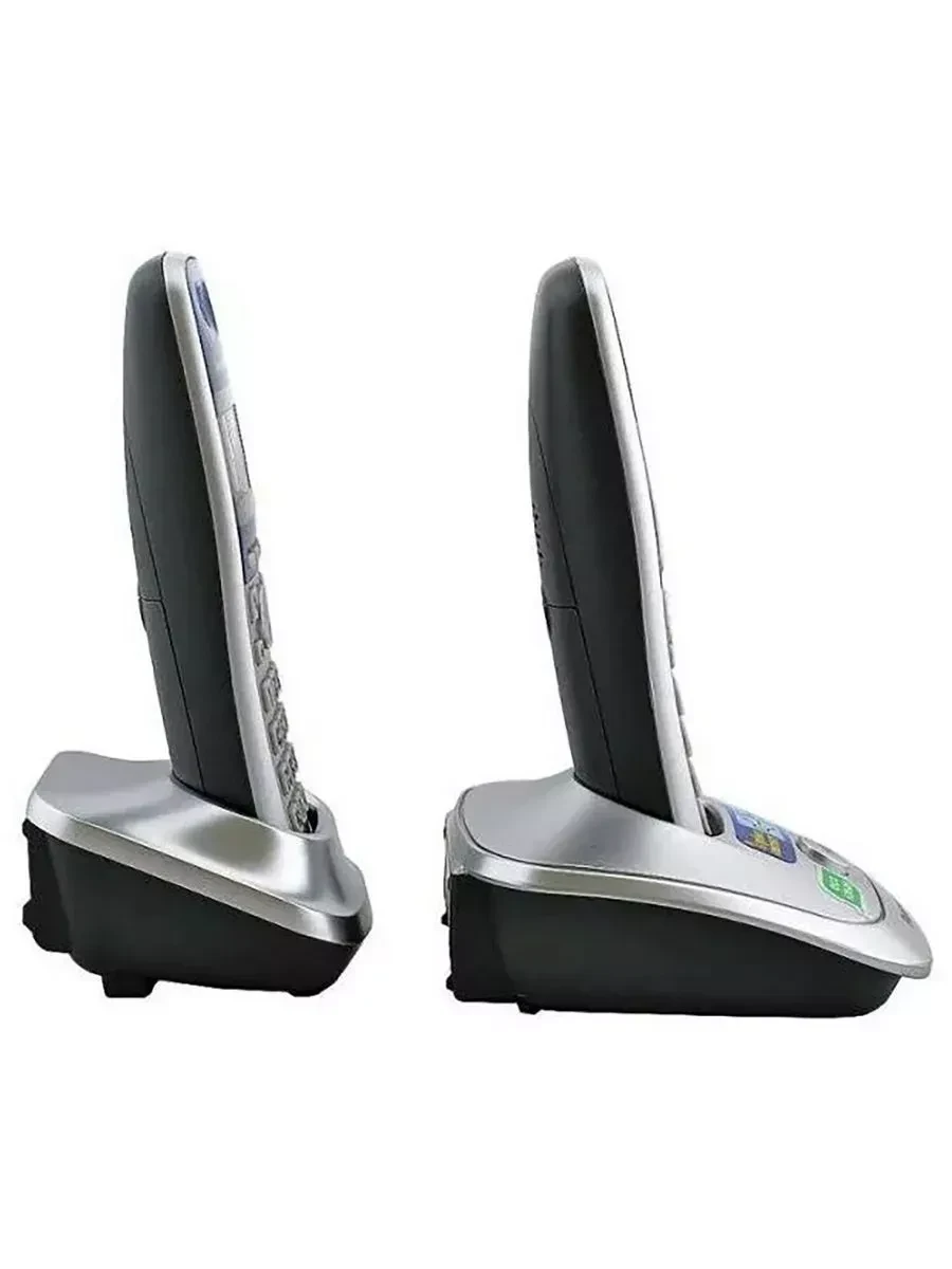 Радиотелефон PANASONIC KX-TG2512, титановый — 2