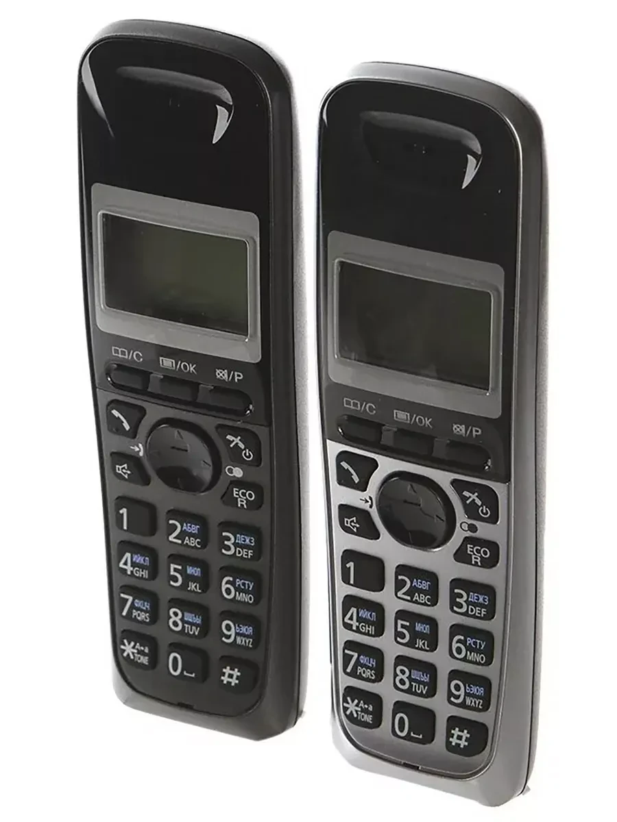 Радиотелефон PANASONIC KX-TG2512, серый металлик — 3