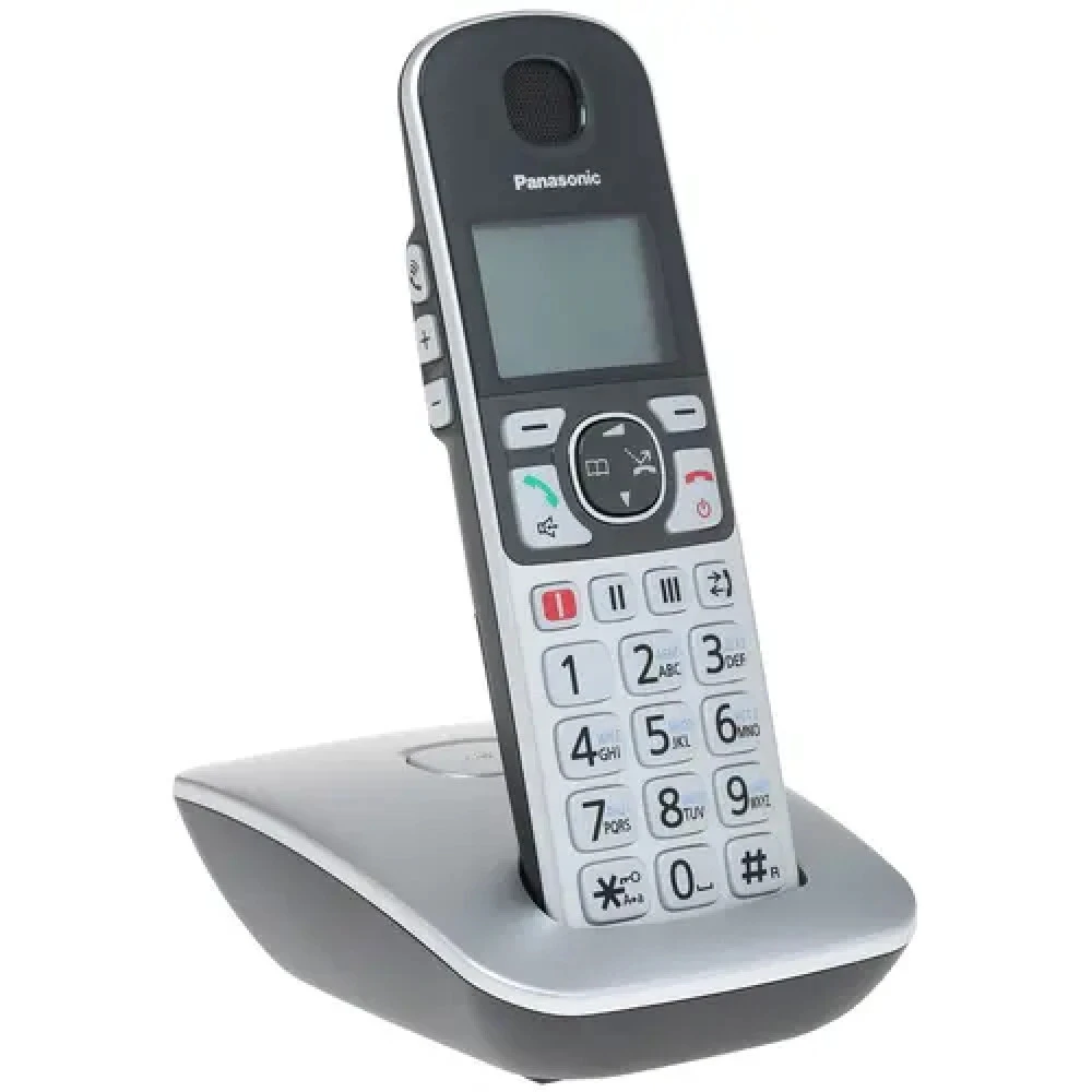Радиотелефон PANASONIC KX-TGE510, серебристый — 4