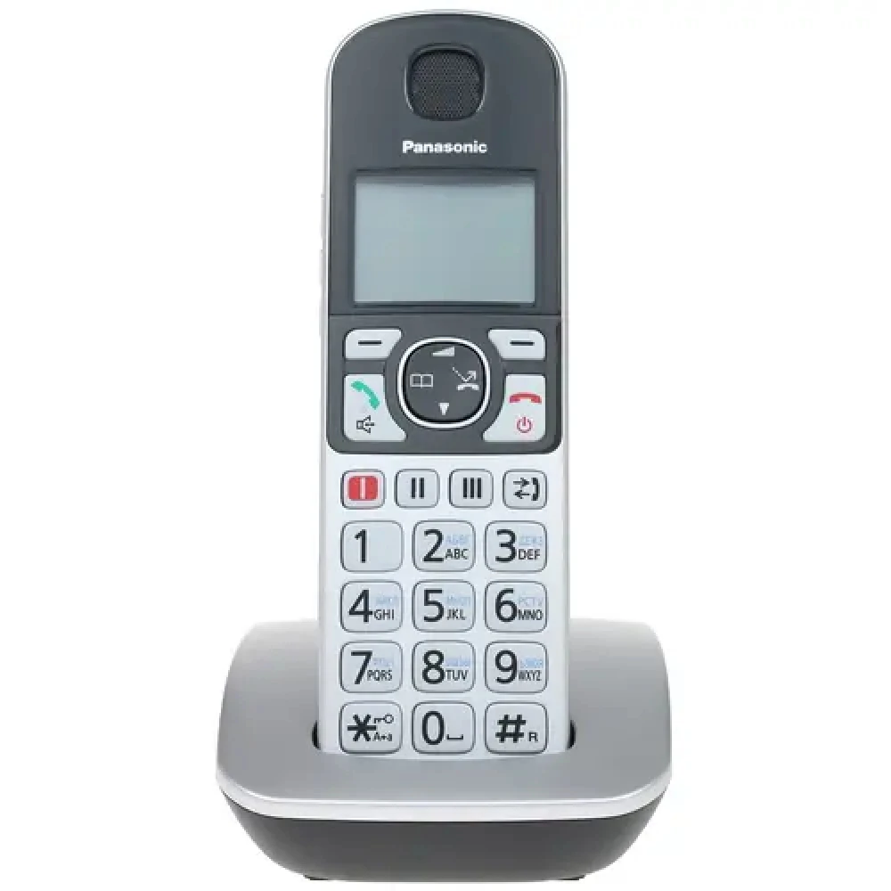 Радиотелефон PANASONIC KX-TGE510, серебристый — 5