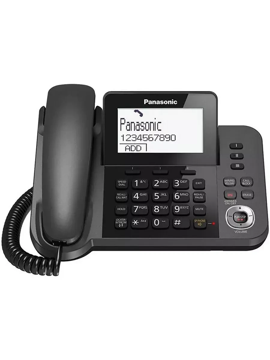 Радиотелефон PANASONIC KX-TGF320, черный — 2