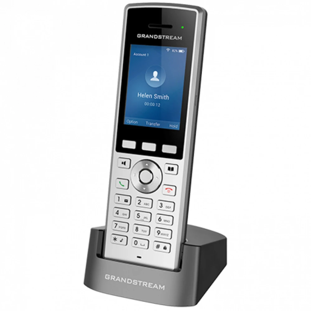 Телефон Grandstream WP822, Wi-Fi, 2 SIP, 2.4" TFT, батарея 2000mAh — 3