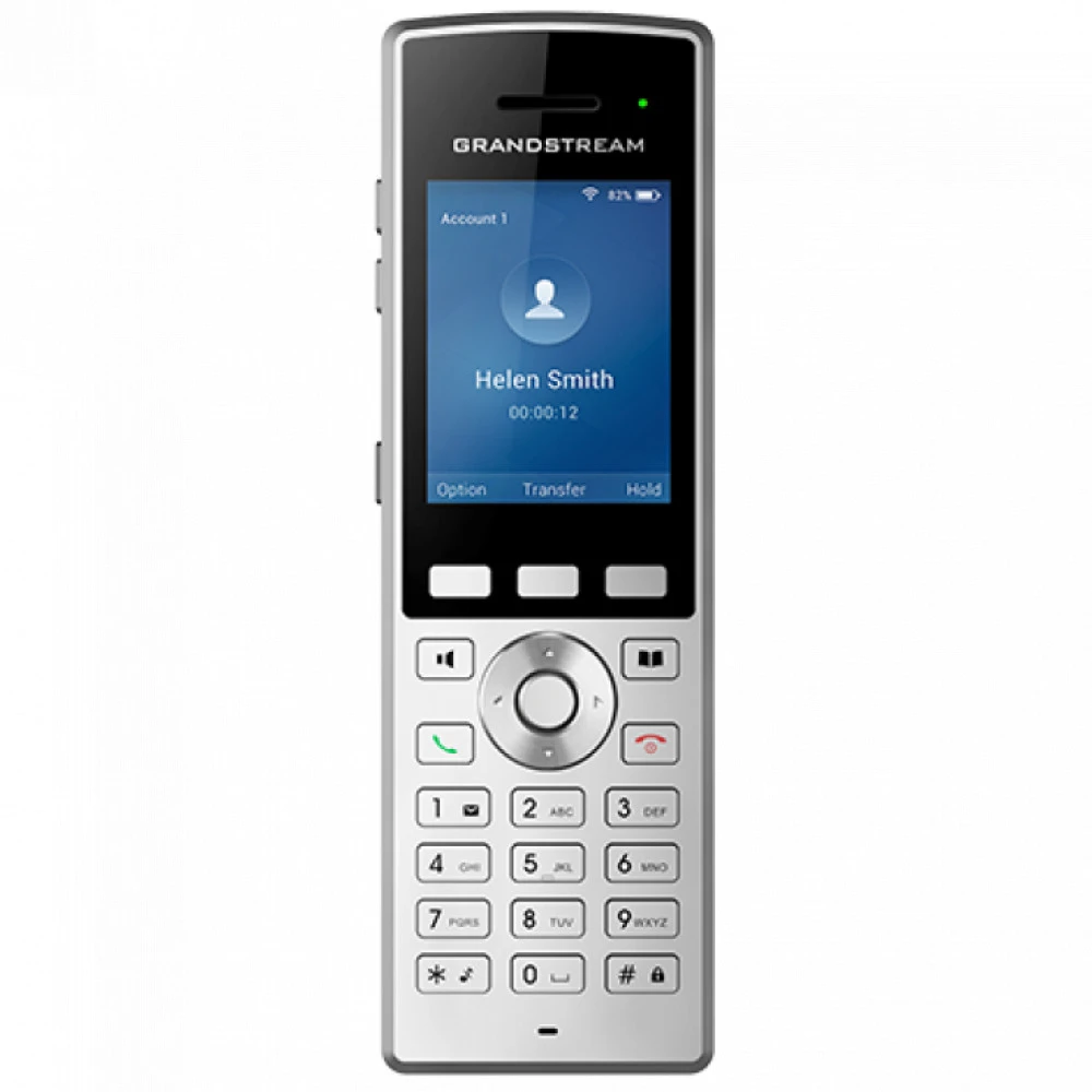 Телефон Grandstream WP822, Wi-Fi, 2 SIP, 2.4" TFT, батарея 2000mAh — 4
