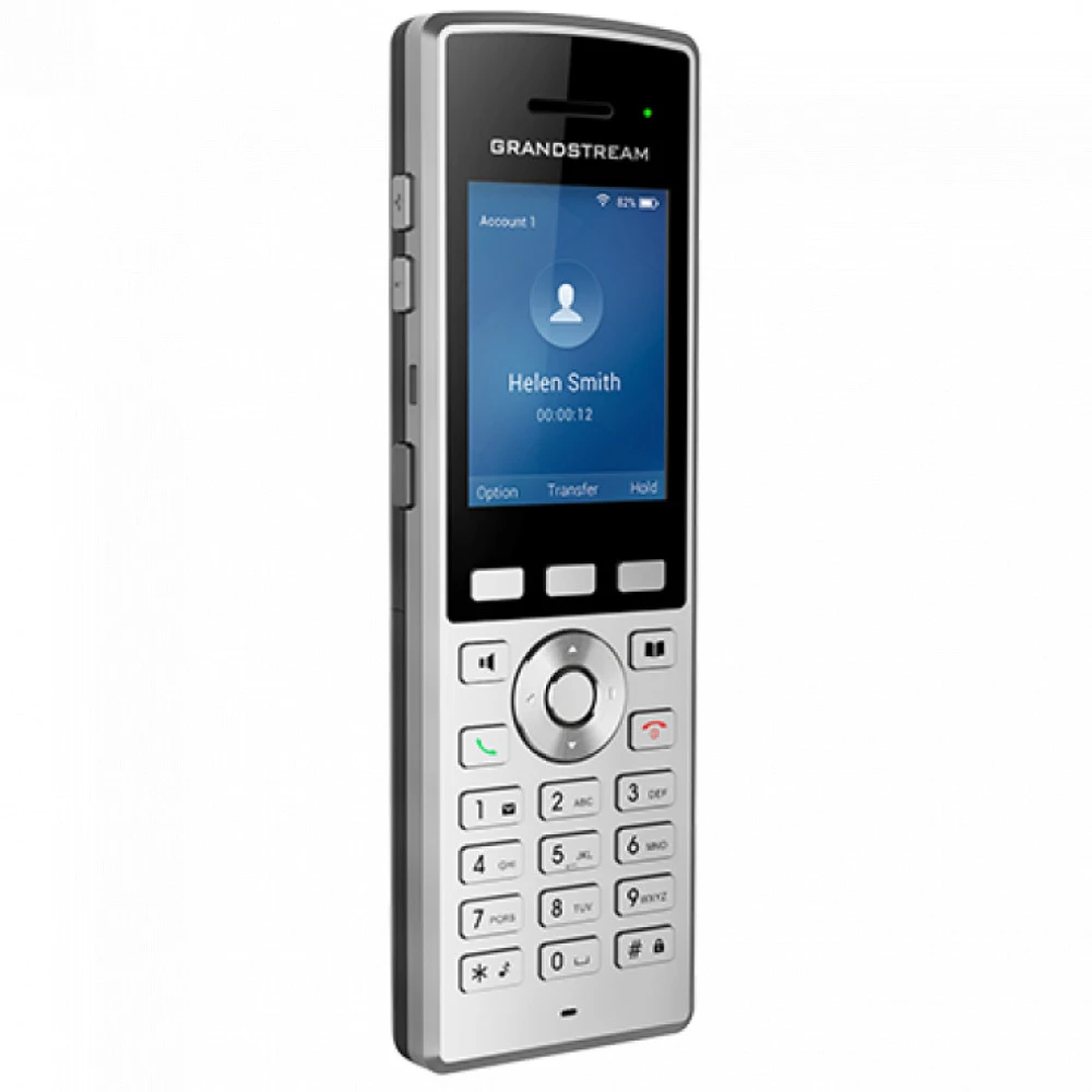 Телефон Grandstream WP822, Wi-Fi, 2 SIP, 2.4" TFT, батарея 2000mAh — 5