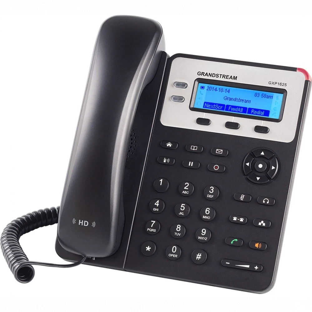 IP телефон Grandstream GXP1625, 2 SIP, PoE, 2,95"