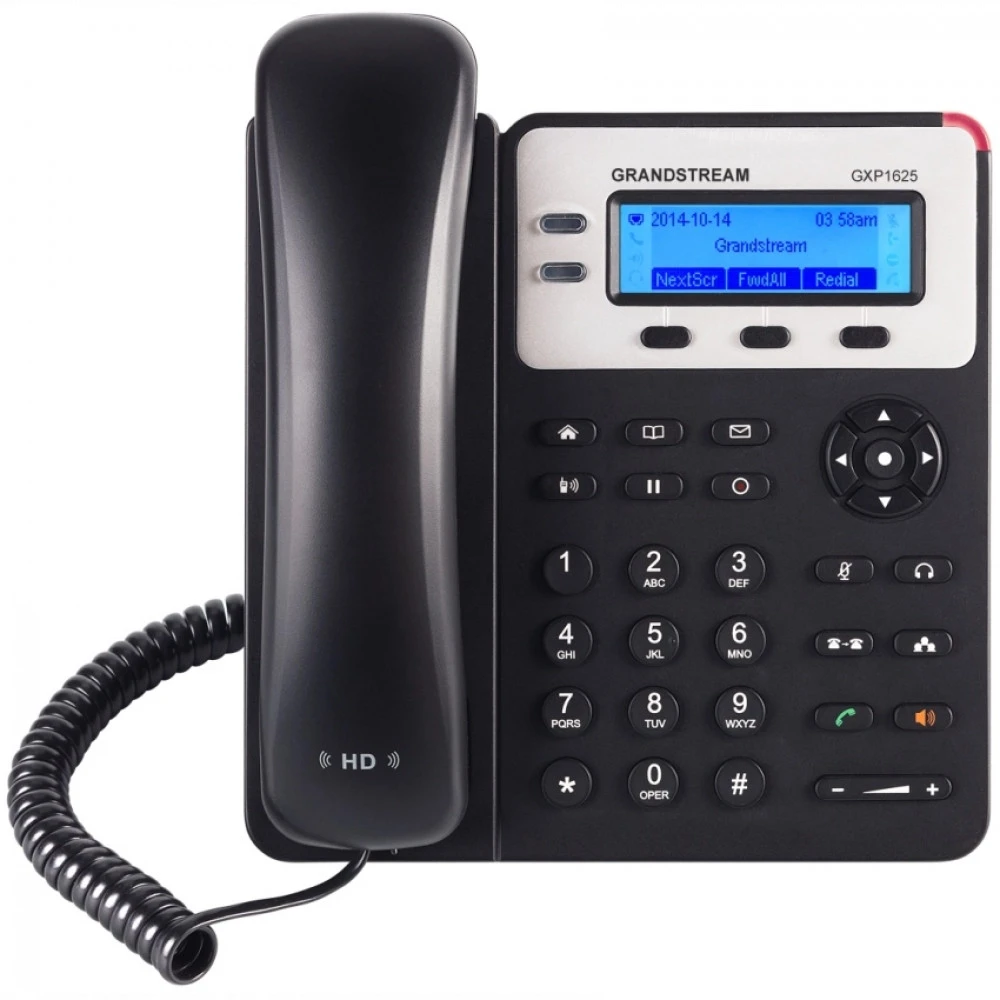 IP телефон Grandstream GXP1625, 2 SIP, PoE, 2,95" — 2