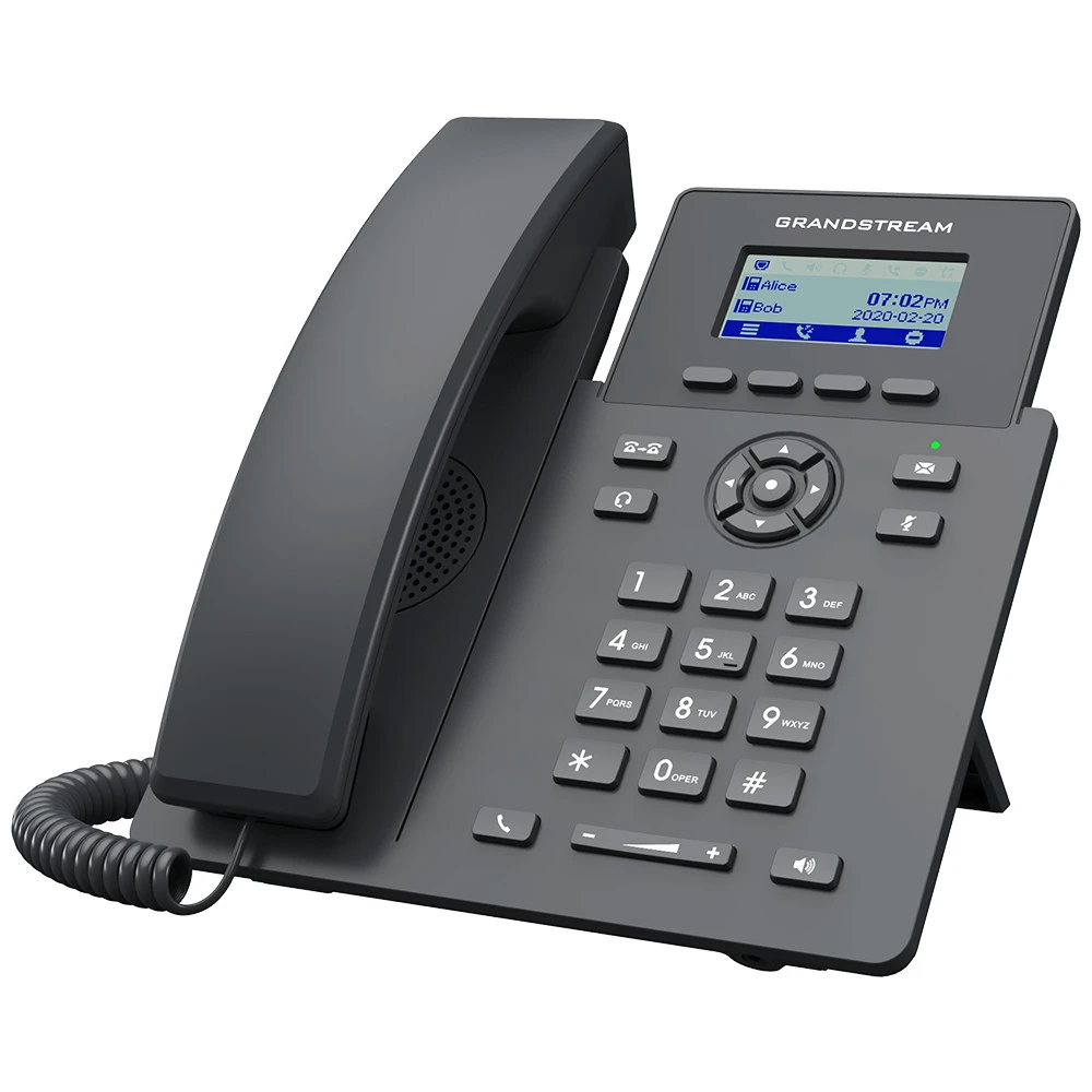 IP-телефон Grandstream GRP2601W, 2 линии, Wi-Fi, LCD 2.41" — 2