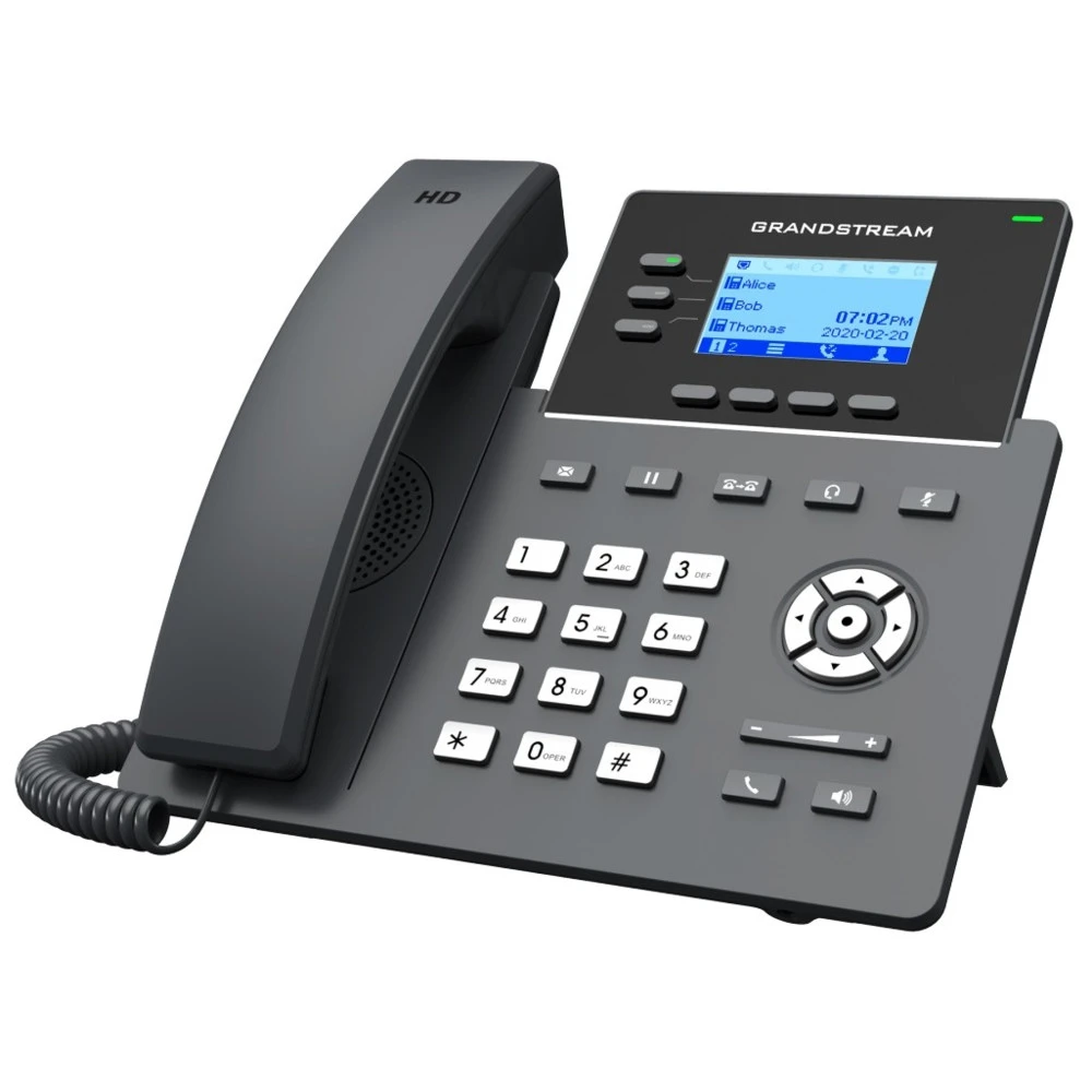 IP-телефон Grandstream GRP2603, 6 учётных записей, LCD 2.7"