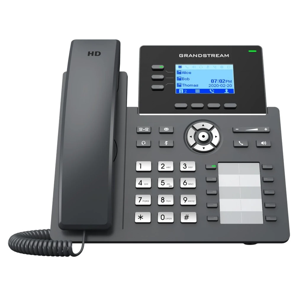 IP-телефон Grandstream GRP2604, 6 записей, LCD 2.7", 8 BLF — 3