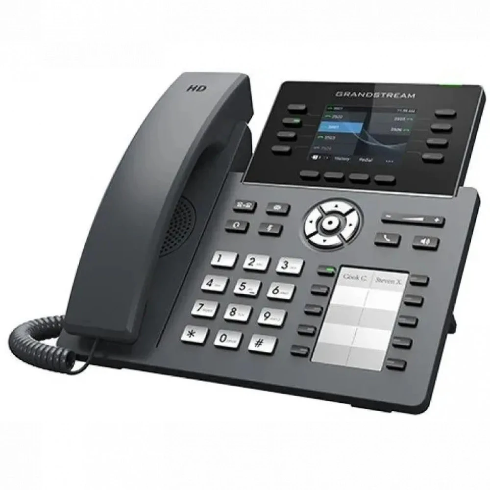 IP-телефон Grandstream GRP2634, 8 линий, PoE, Wi-Fi, LCD 2.8" — 2