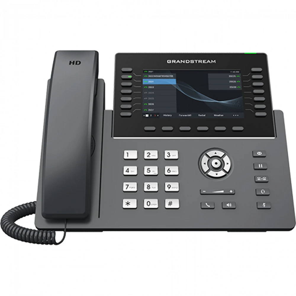 IP-телефон Grandstream GRP2650, 14 линий, PoE, Wi-Fi, LCD 5"