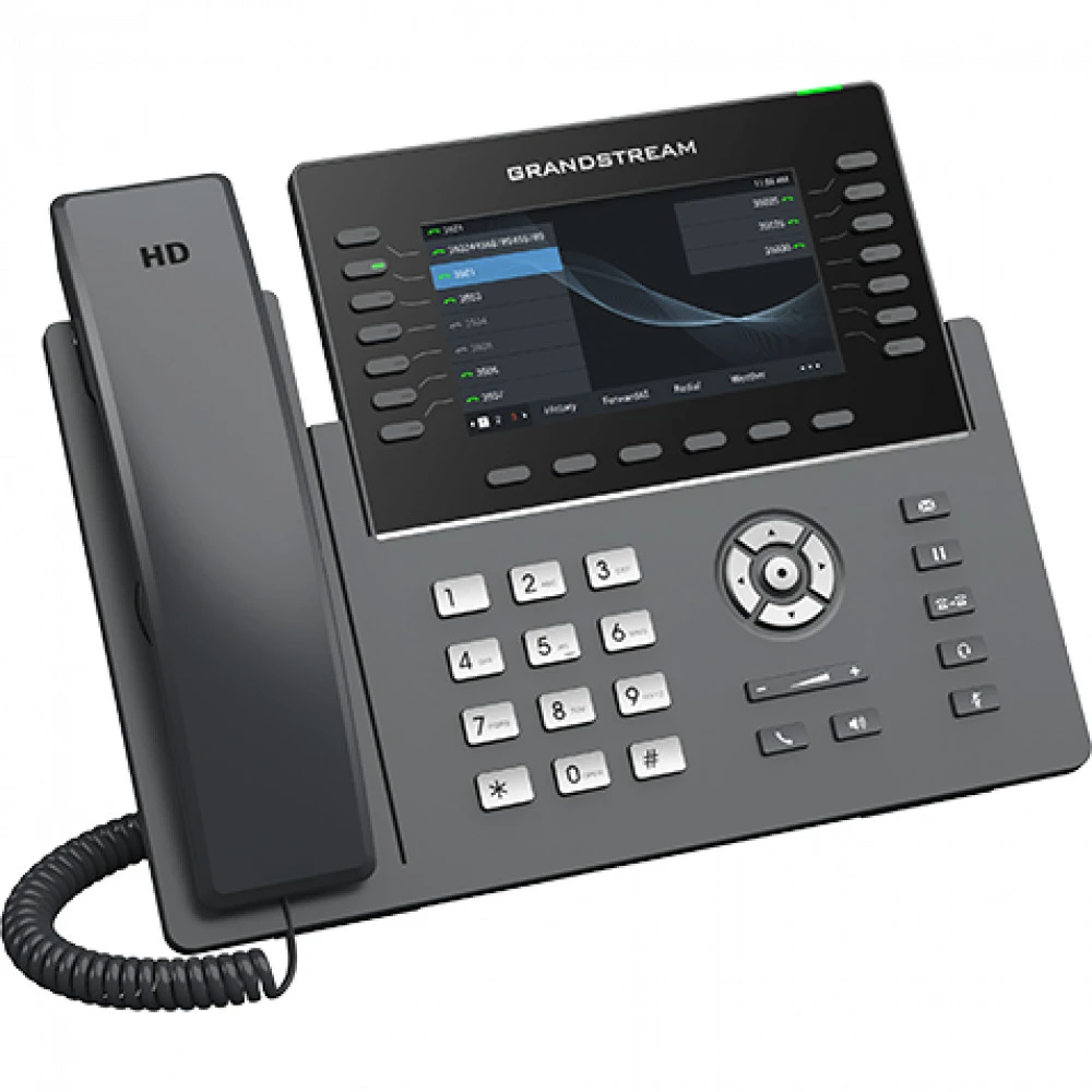 IP-телефон Grandstream GRP2650, 14 линий, PoE, Wi-Fi, LCD 5" — 2