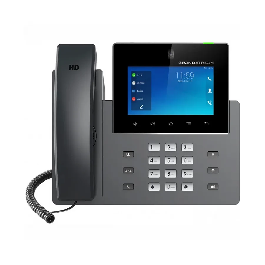 IP-видеотелефон Grandstream GXV3450, 16 линий, сенсорный 5" — 2