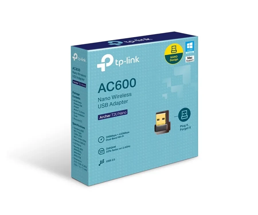 USB-адаптер TP-Link Archer T600U Nano, Wi-Fi 5 — 2