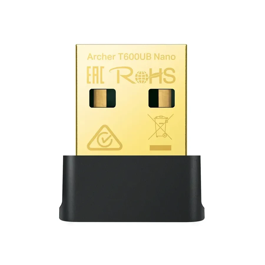 USB-адаптер TP-Link Archer T600UB Nano, Wi-Fi AC600 + Bluetooth 4.2