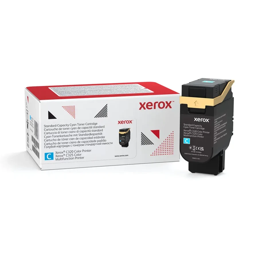 Тонер-картридж Xerox 006R04824, голубой, 1800 стр.