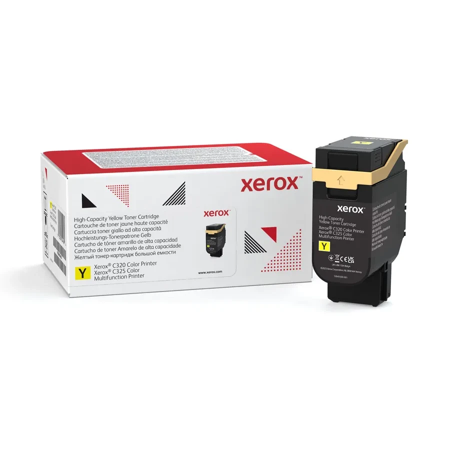 Тонер-картридж Xerox 006R04834, жёлтый, 5500 стр.