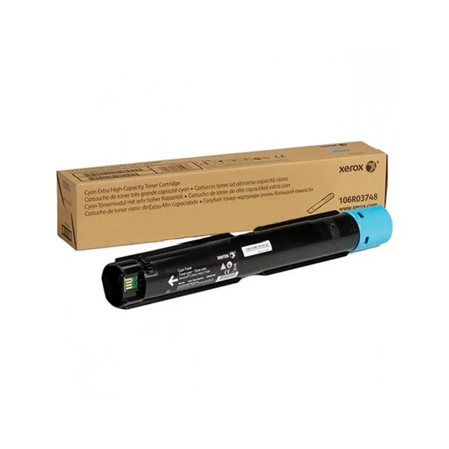 Тонер-картридж Xerox 106R03748, голубой, 16500 стр.