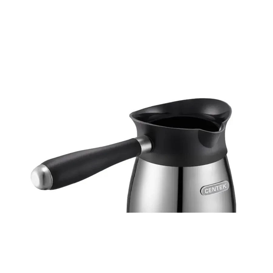 Электрическая турка Centek CT-1098, 500 мл, 480 Вт, нержавеющая сталь — 3