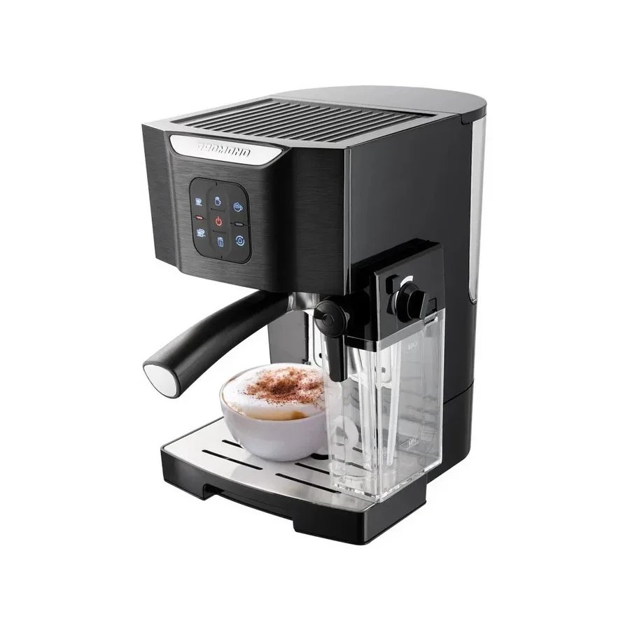 Кофеварка рожковая Redmond RCM-1512, бойлер, 15 бар, 1.4 л, черный