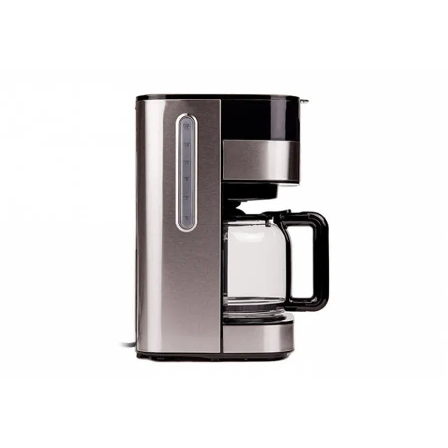 Кофеварка капельная Centek CT-1145, 900 Вт, 1500 мл, 3 уровня крепости, стальной — 2
