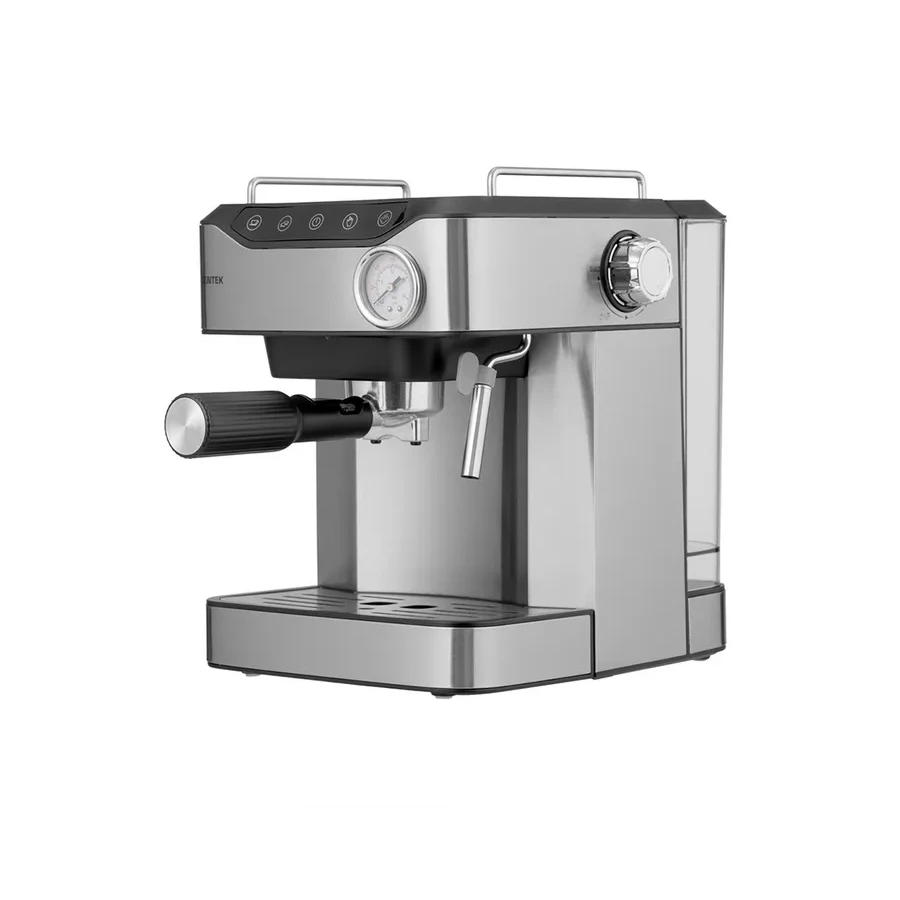 Кофеварка рожковая Centek CT-1166, 850 Вт, 20 бар, 1600 мл, сенсор, стальная — 3