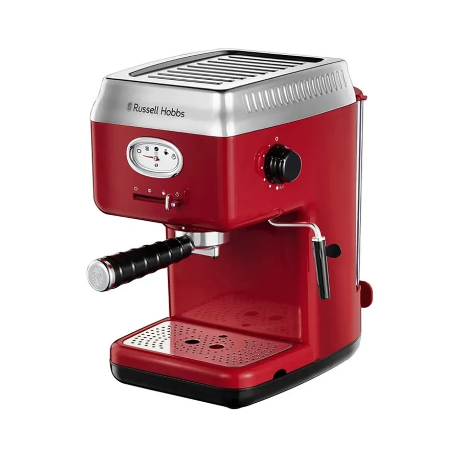 Рожковая кофеварка Russell Hobbs 28250-56, 1.1л, красная
