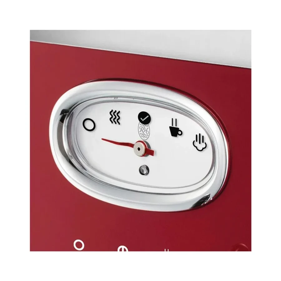 Рожковая кофеварка Russell Hobbs 28250-56, 1.1л, красная — 2