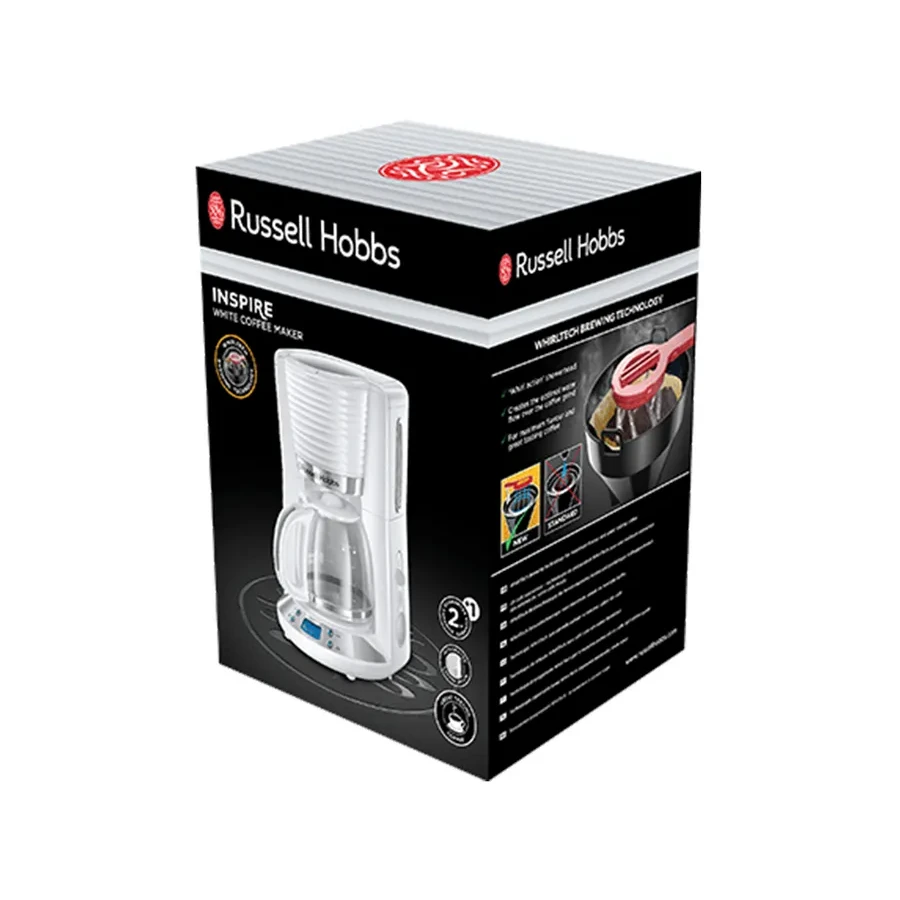 Кофеварка капельная Russell Hobbs 24390-56, 1100W, 1.2л, нержавейка — 3