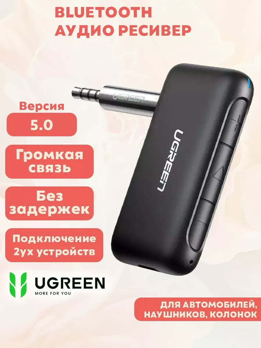 Ресивер UGREEN CM276, Bluetooth 5.0 Audio