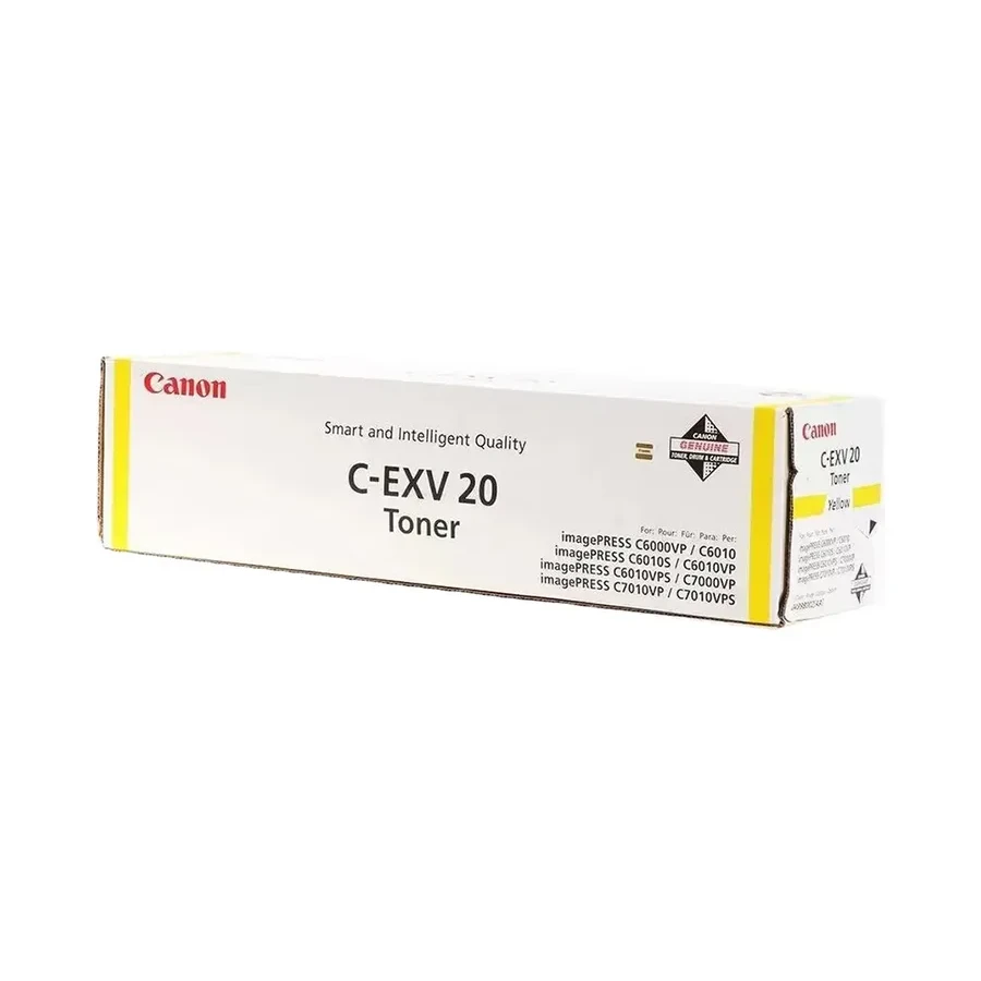 Тонер-картридж Canon C-EXV 20, жёлтый, 35000 стр