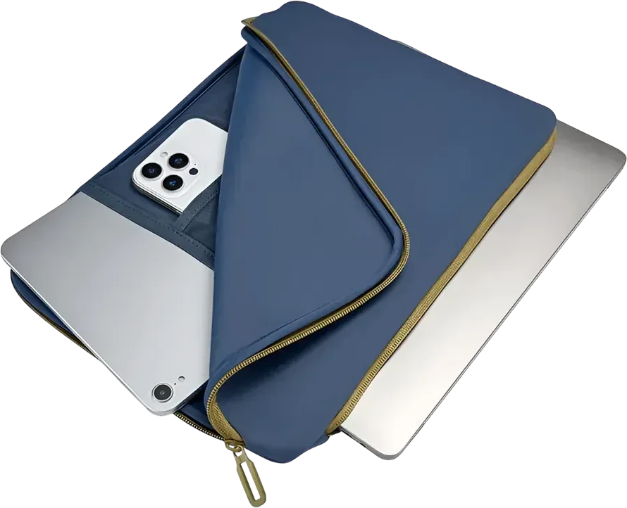 Аксессуар DOPPIO SLEEVE LAPTOP 13"/14" BLUE — 2
