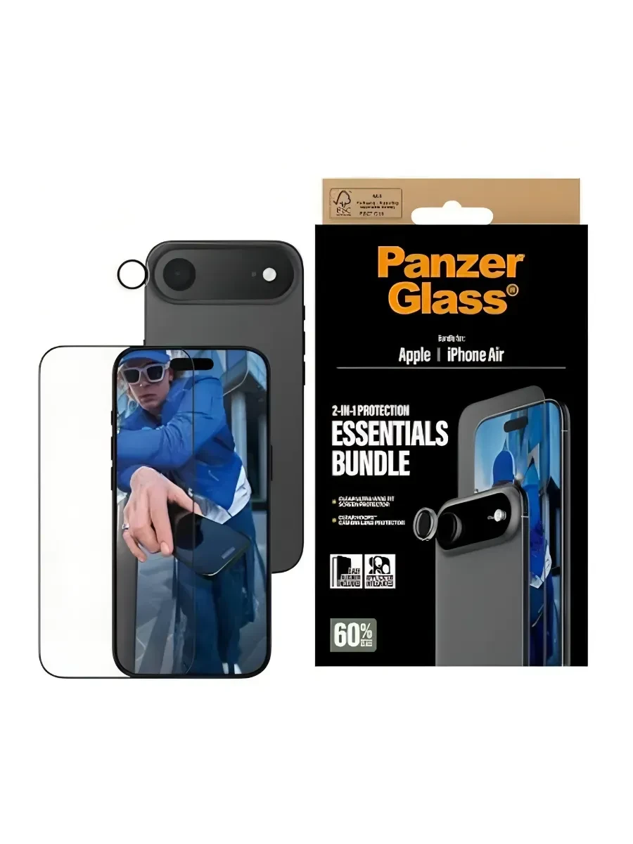 Аксессуар PanzerGlass 2-in-1 Essentials Bundle iPhone Air — 2