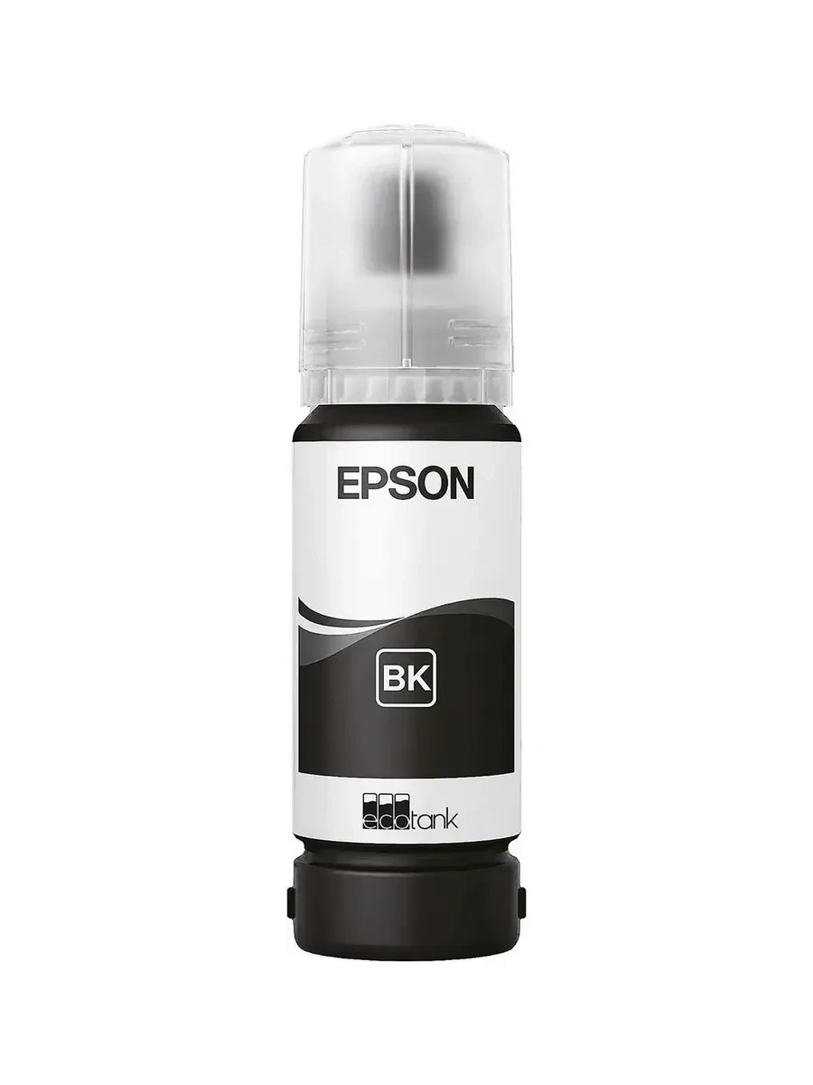 Картридж Epson, C13T09C14A 108 EcoTank, black — 3