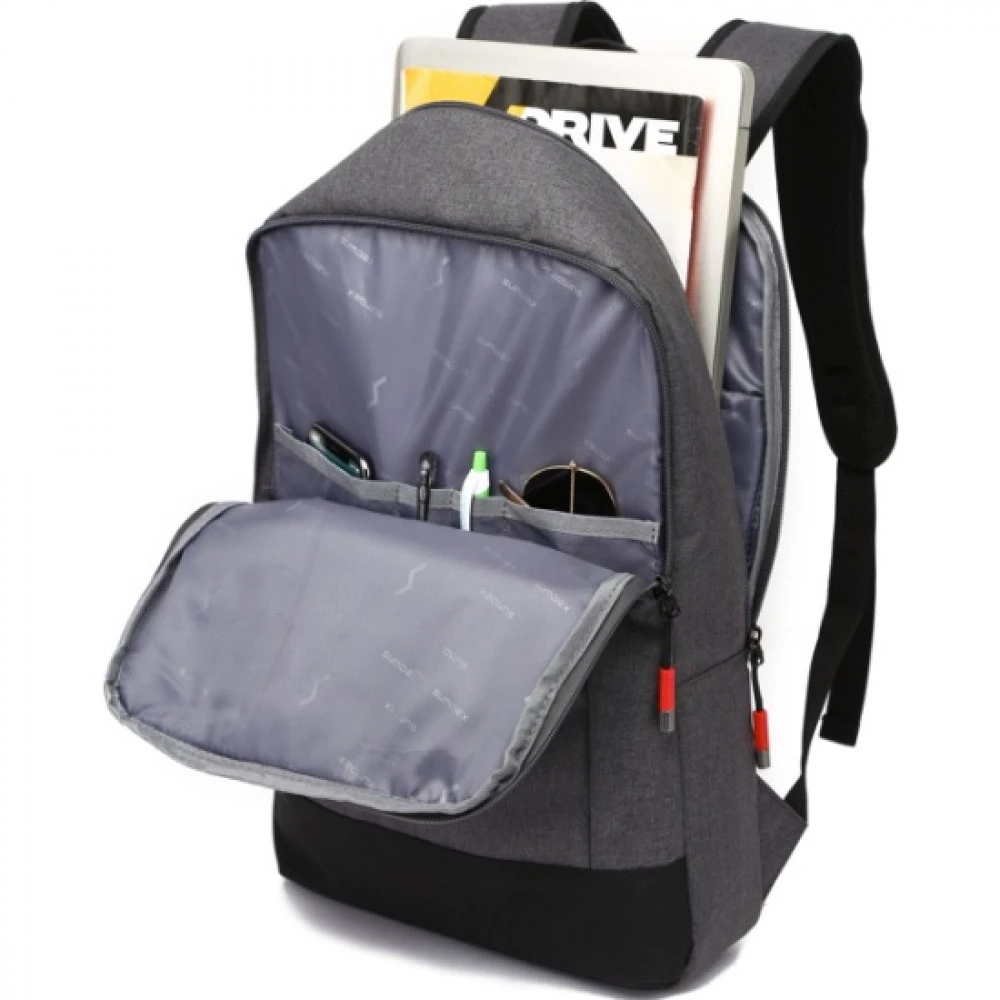 Рюкзак для ноутбука Sumdex PON-261GY, 15.6", Gray — 3