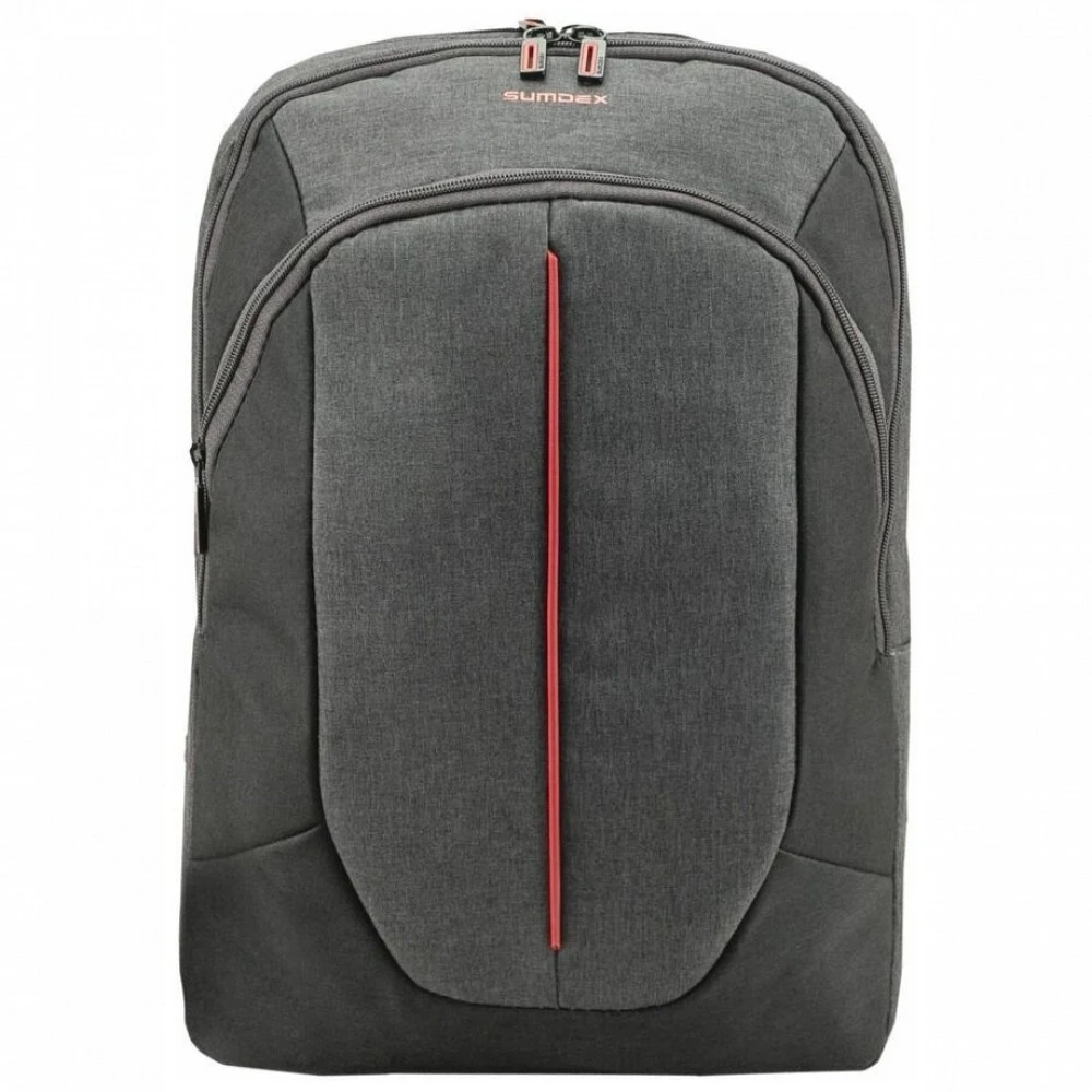 Рюкзак для ноутбука Sumdex PON-263GY, 15.6", Gray — 2