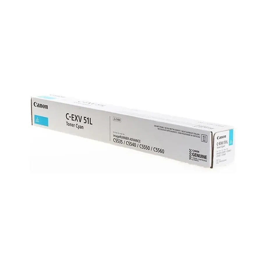 Тонер-картридж Canon C-EXV 51L, голубой, 26000 стр