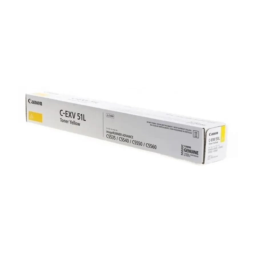Тонер-картридж Canon C-EXV 51L, жёлтый, 26000 стр