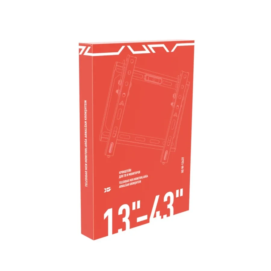 Кронштейн XG W-1343T, 13"-43", макс 45 кг, чёрный — 3