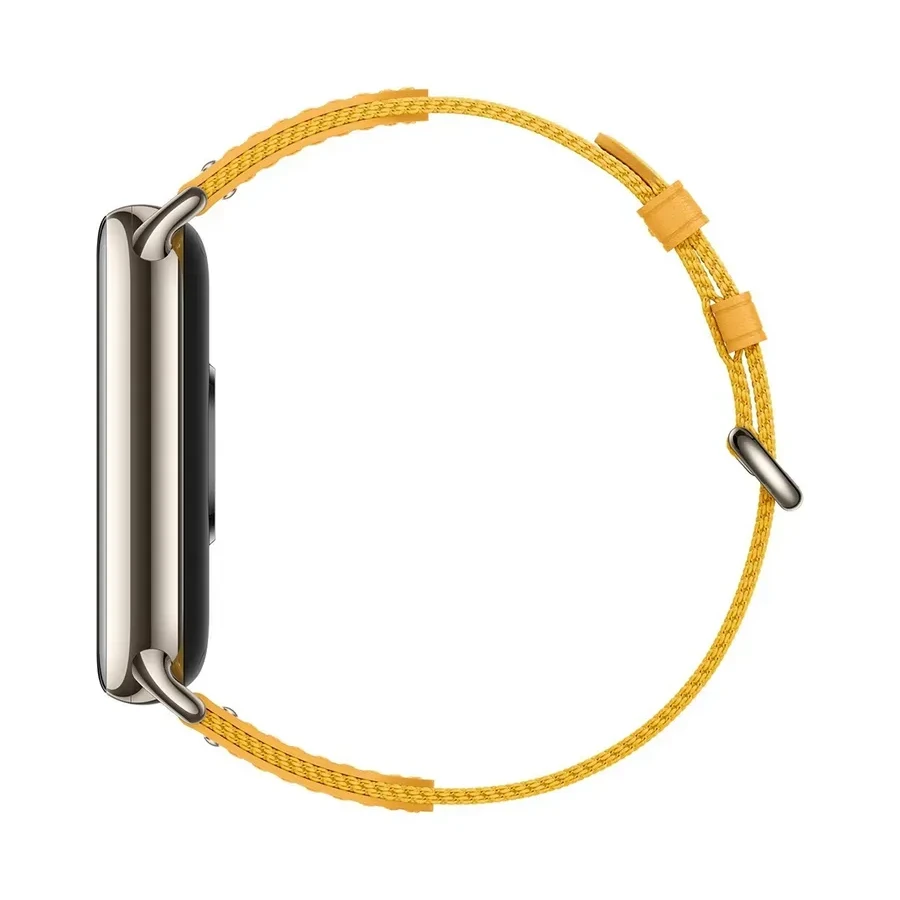 Сменный плетёный браслет Xiaomi Smart Band 8, жёлтый — 2