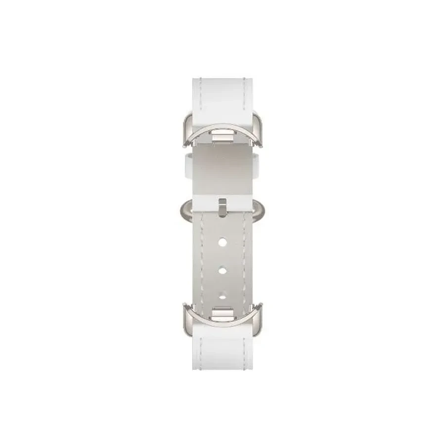 Сменный кожаный браслет Xiaomi Smart Band 9, белый — 2