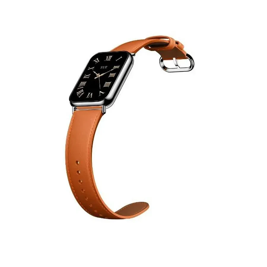 Браслет Xiaomi Leather Quick Release Strap, оранжевый — 2