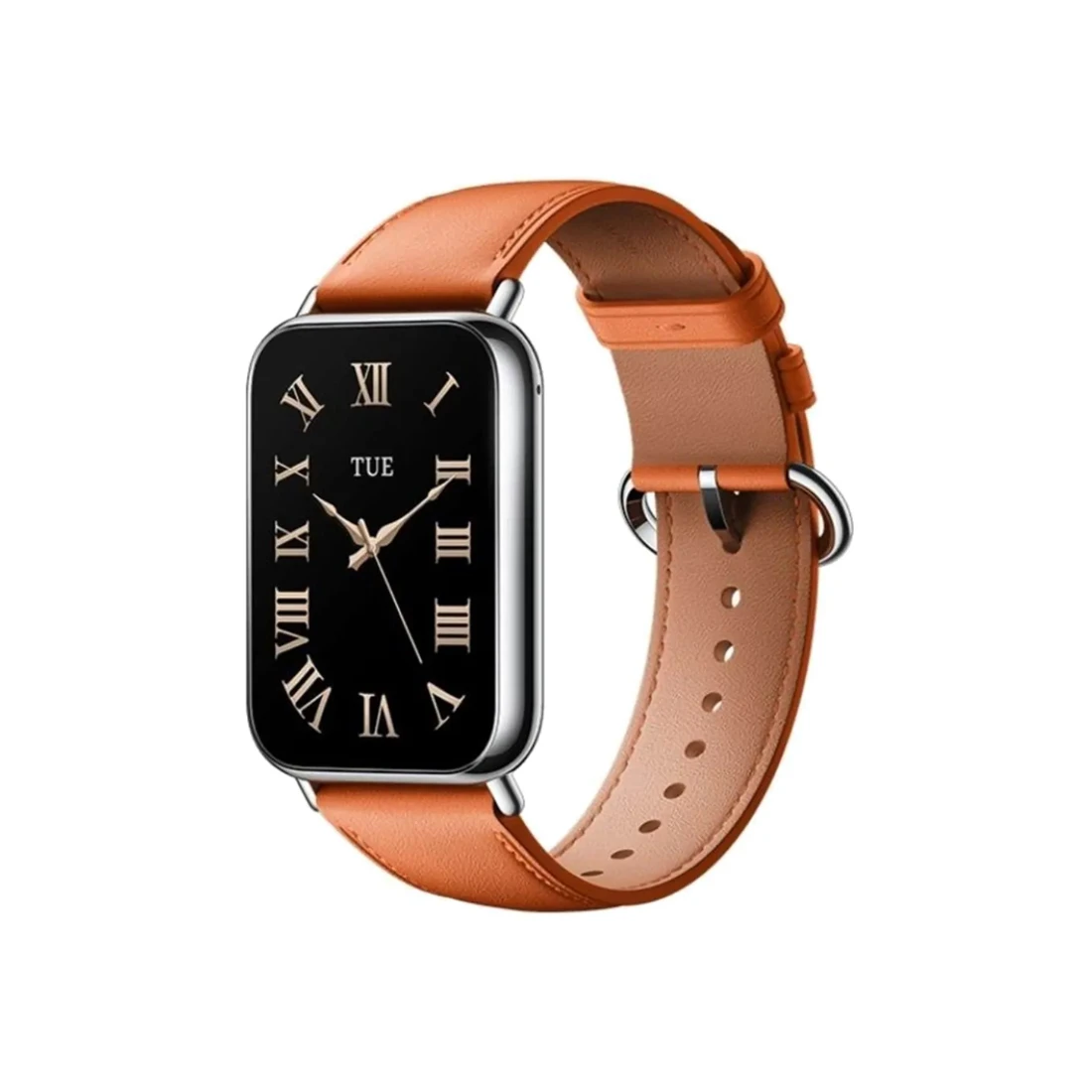 Браслет Xiaomi Leather Quick Release Strap, оранжевый — 5
