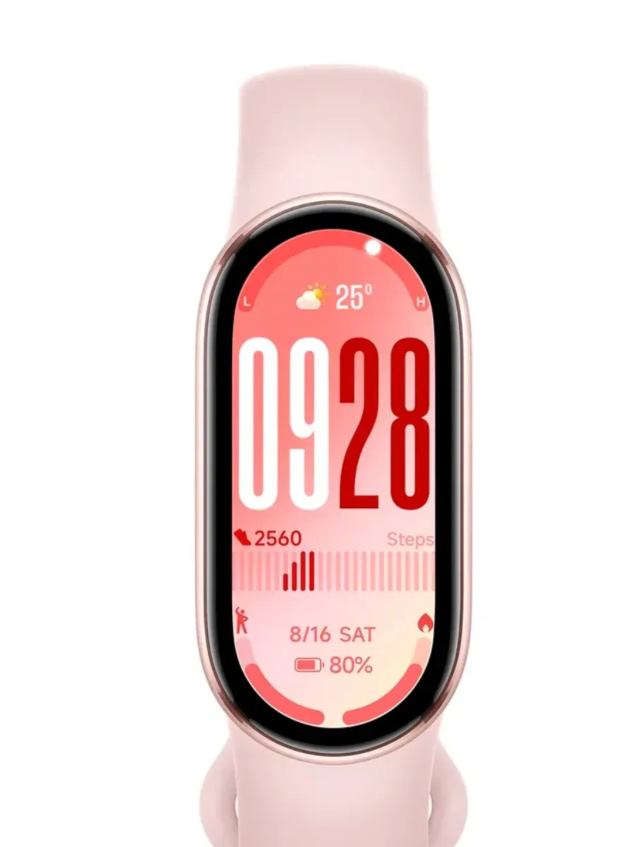 Фитнес браслет Xiaomi Mi Smart Band 10 1.72" AMOLED, розовый — 2