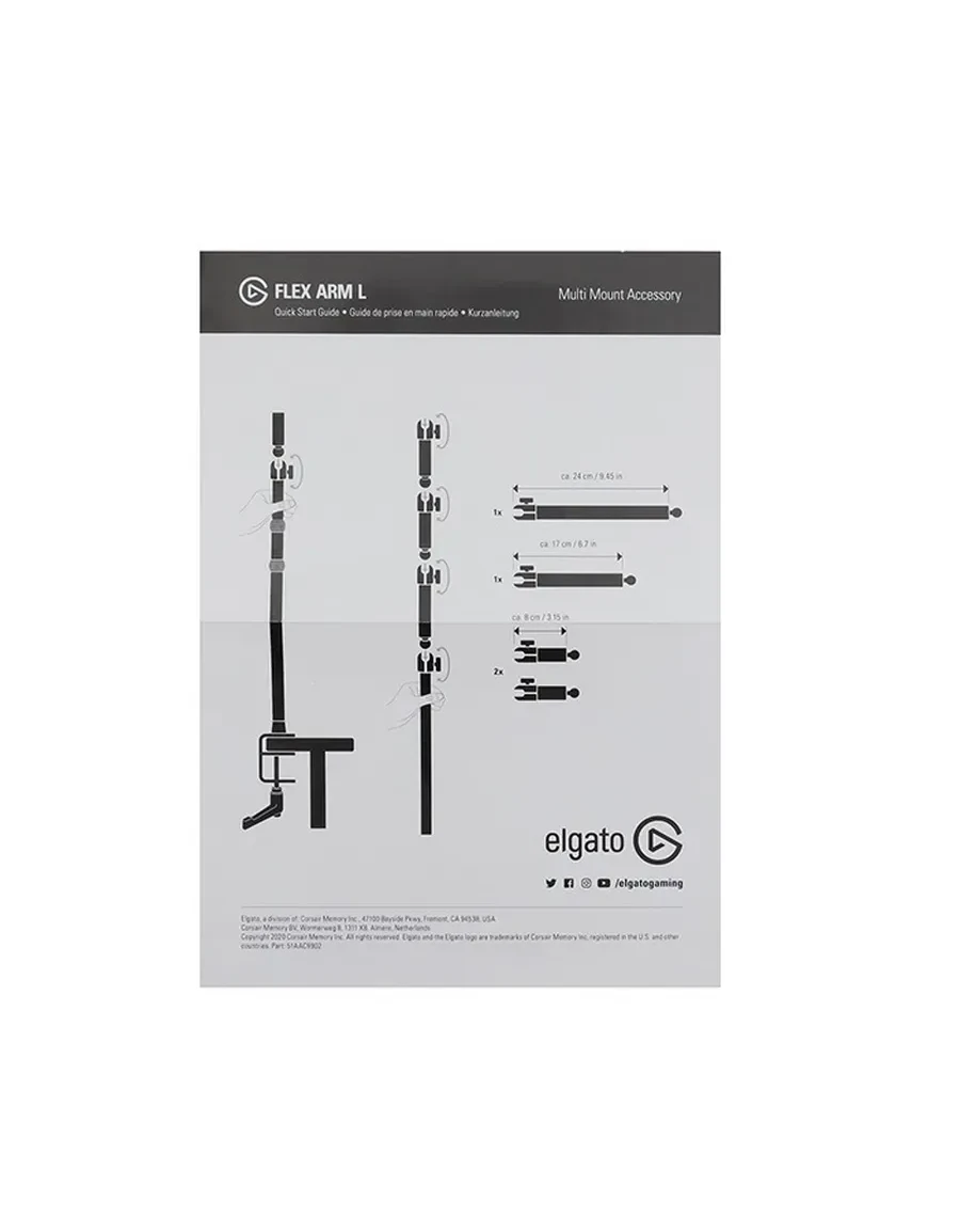 Штатив Elgato Multi Mount Flex Arm Kit, L размер — 4