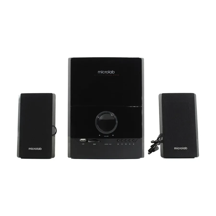 Акустическая система Microlab M500U 2.1, чёрный