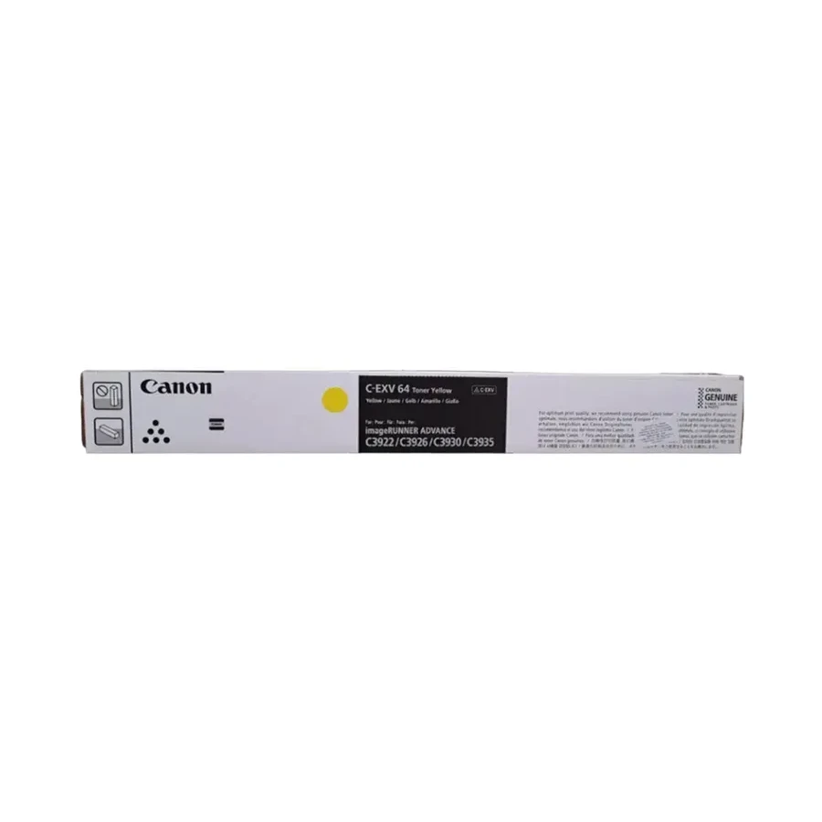 Тонер Canon C-EXV 64 Yellow, 25500 стр. — 2
