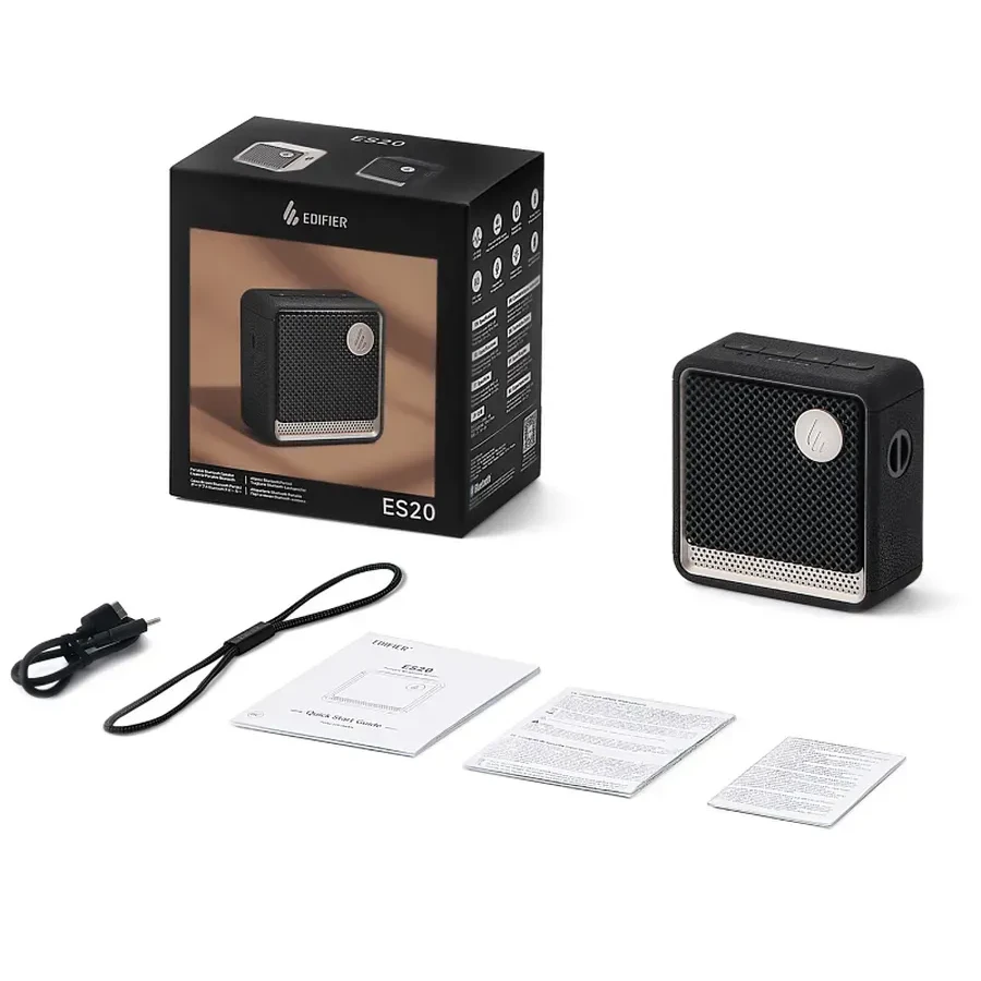 Портативная колонка Edifier ES20, Bluetooth 5.4, Black