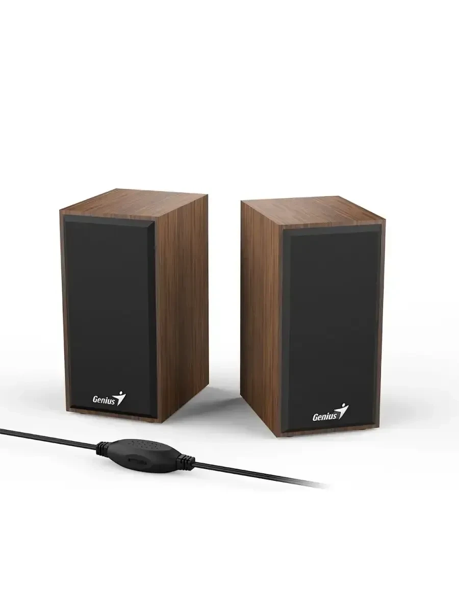 Колонка Genius SP-HF180, 6W, USB, 1.45m кабель, korichnevaya — 3